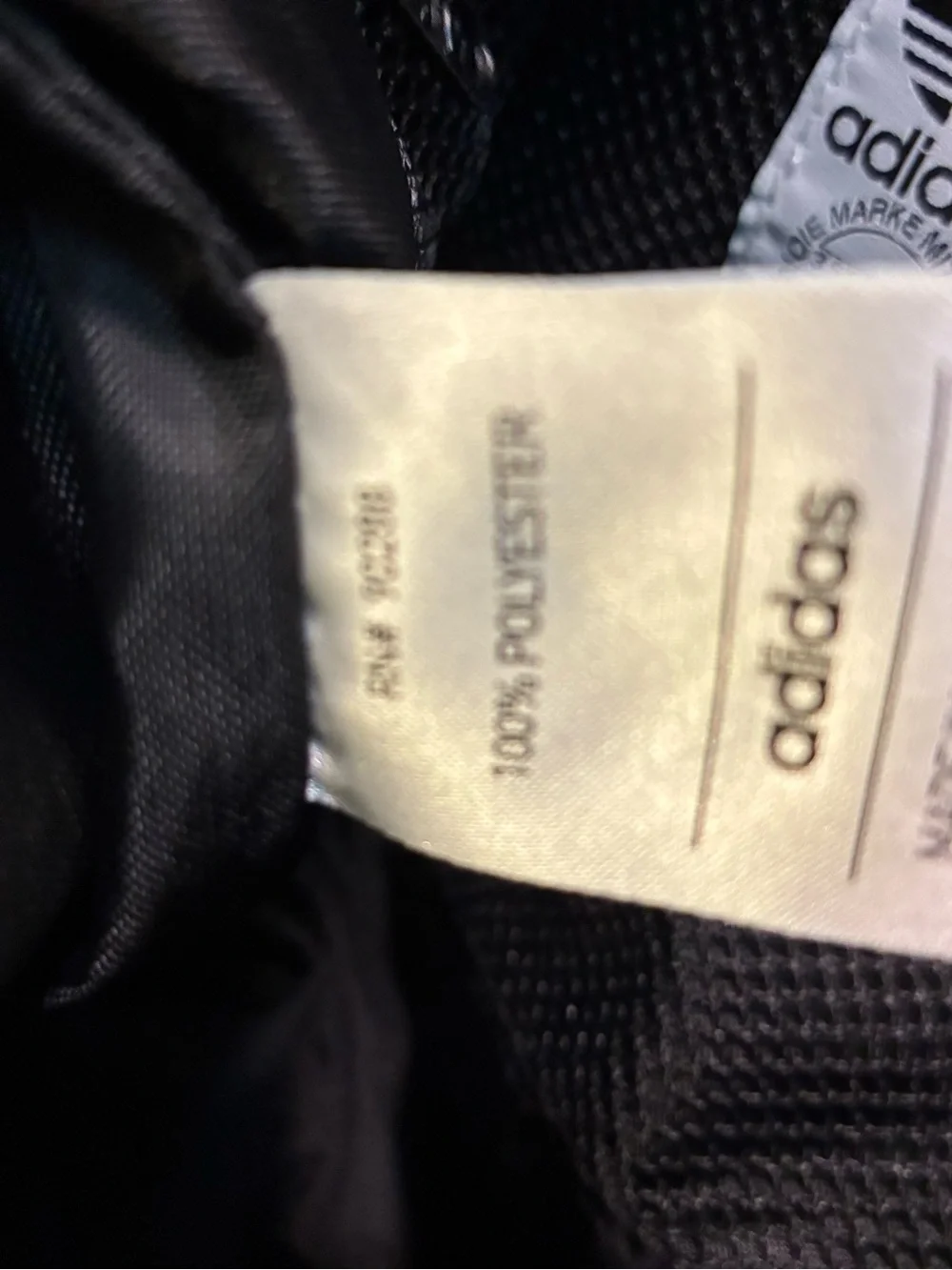 Adidas Originals Puffer Shopper Black Tote Bag. Minimalist. Clean Interior